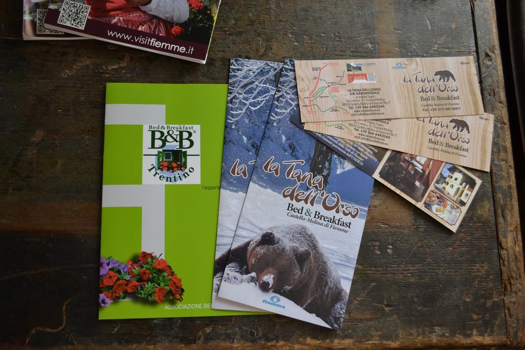 B&B La Tana Dell'Orso - Die Baerenhoehle Кастелло-ди-Фьемме Экстерьер фото